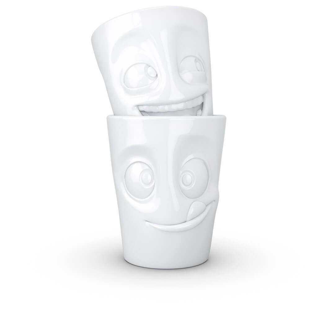 Set de Tasses Rieur et Gourmand (x2) - Mug Original Tassen