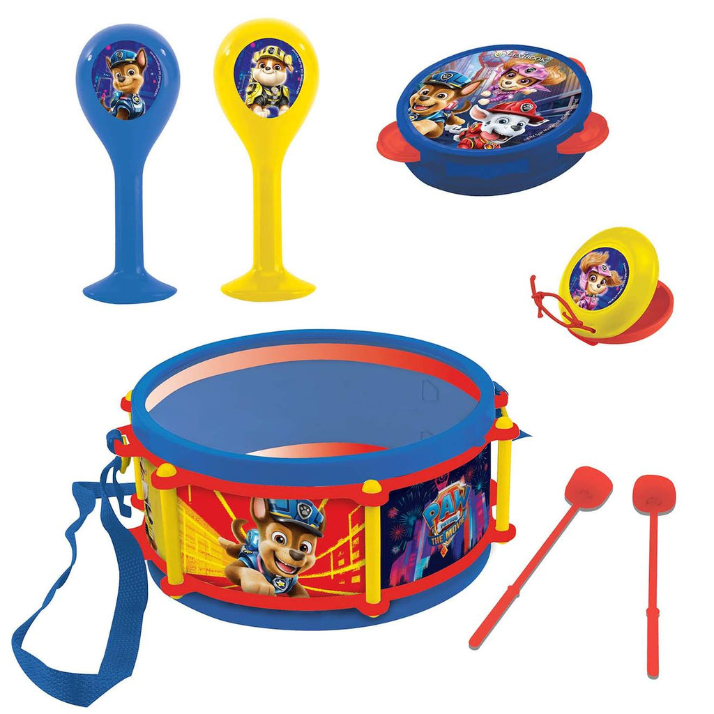 Set musical 7 pièces Pat' Patrouille bleu