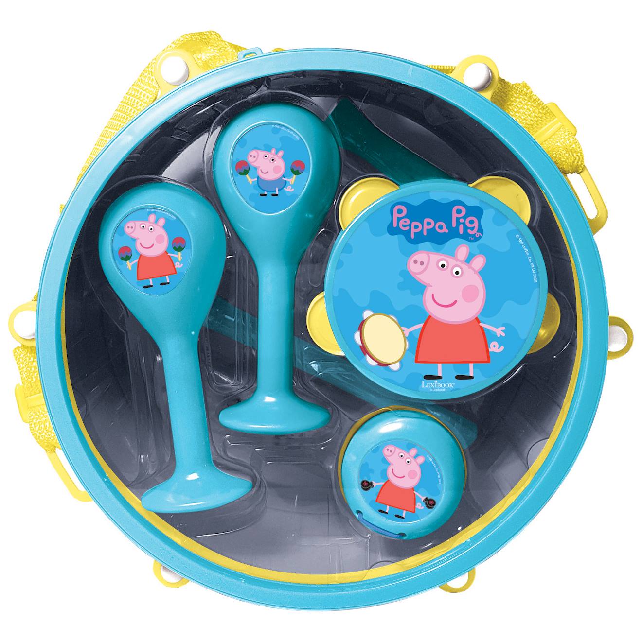 Set musical 7 pièces Peppa Pig bleu