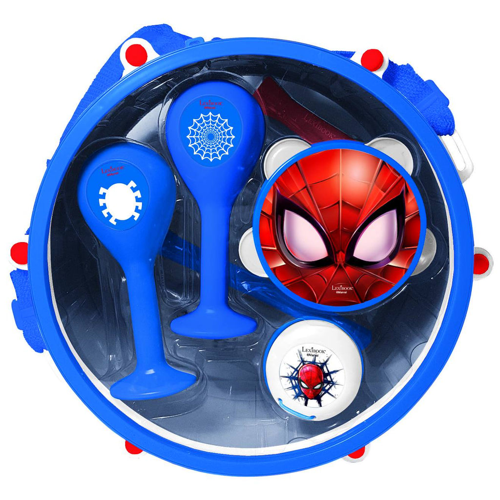 Set musical 7 pièces Spider-Man bleu
