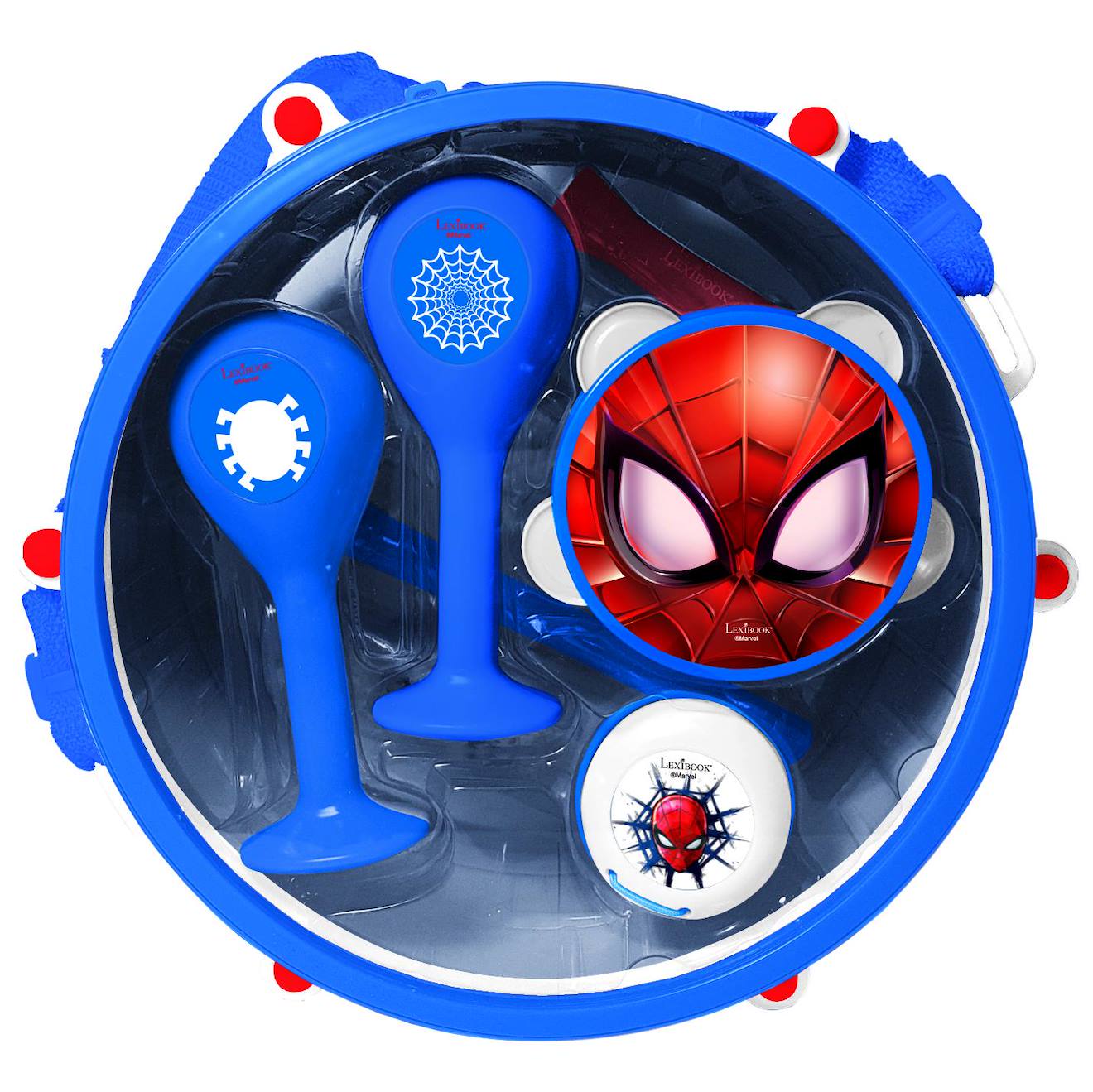 Set musical 7 pièces Spider-Man bleu