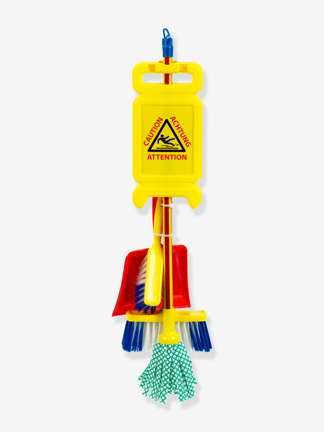 Set nettoyage risque de glissade multicolore