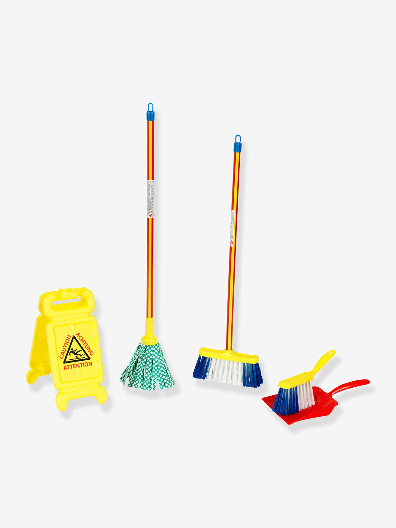 Set nettoyage risque de glissade multicolore