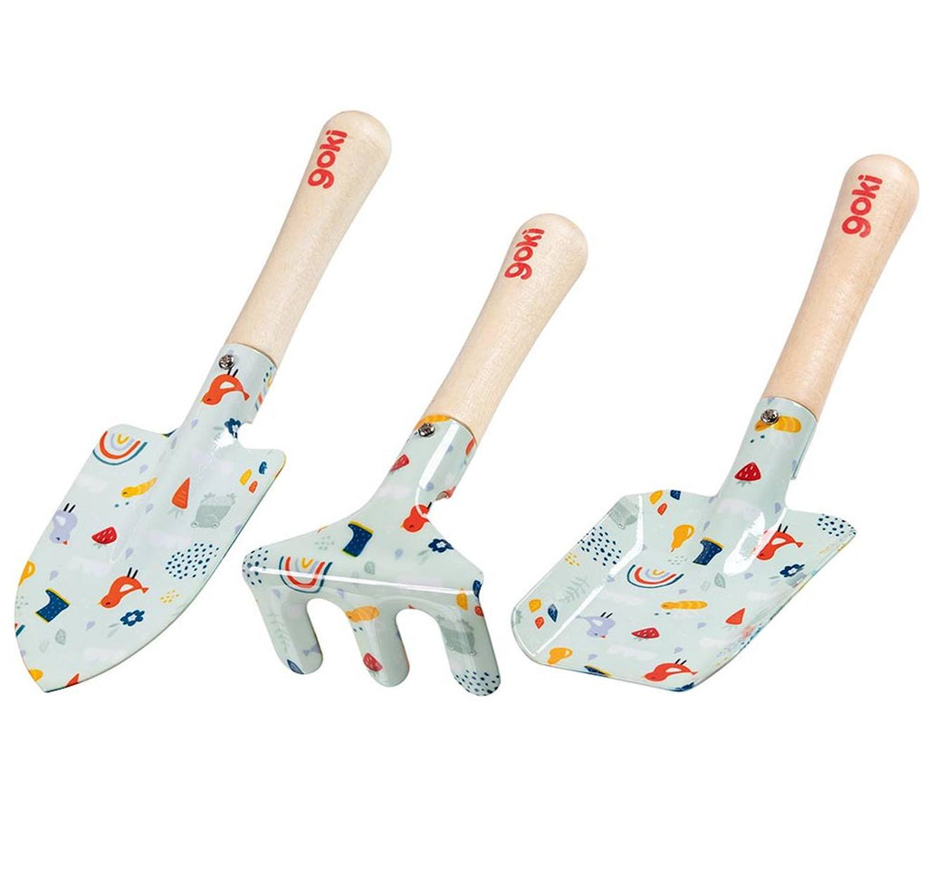 Set outils de jardin 3 pièces multi-coloured