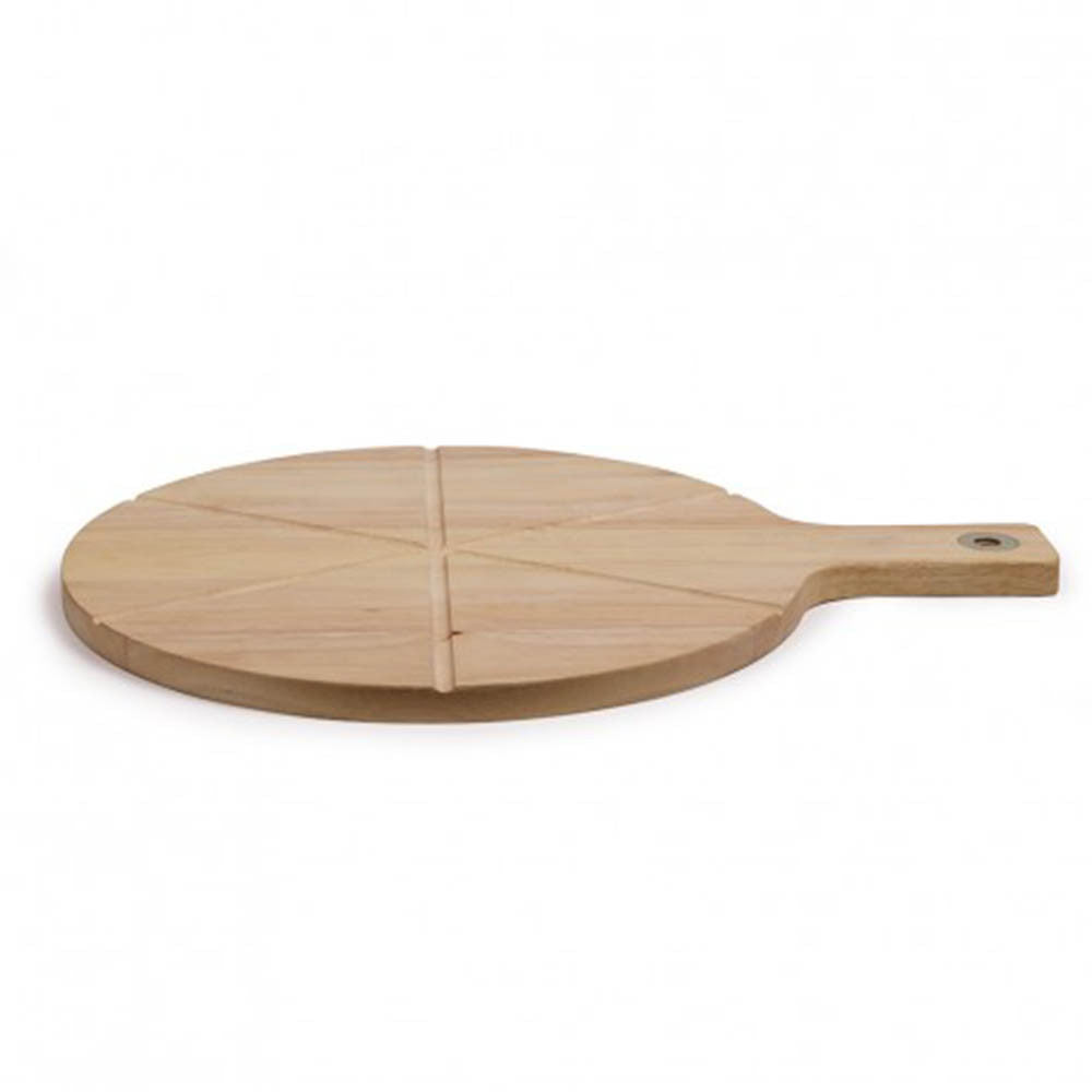 Set Planche en Bois et Roulette à Pizza - Ustensiles de Cuisine