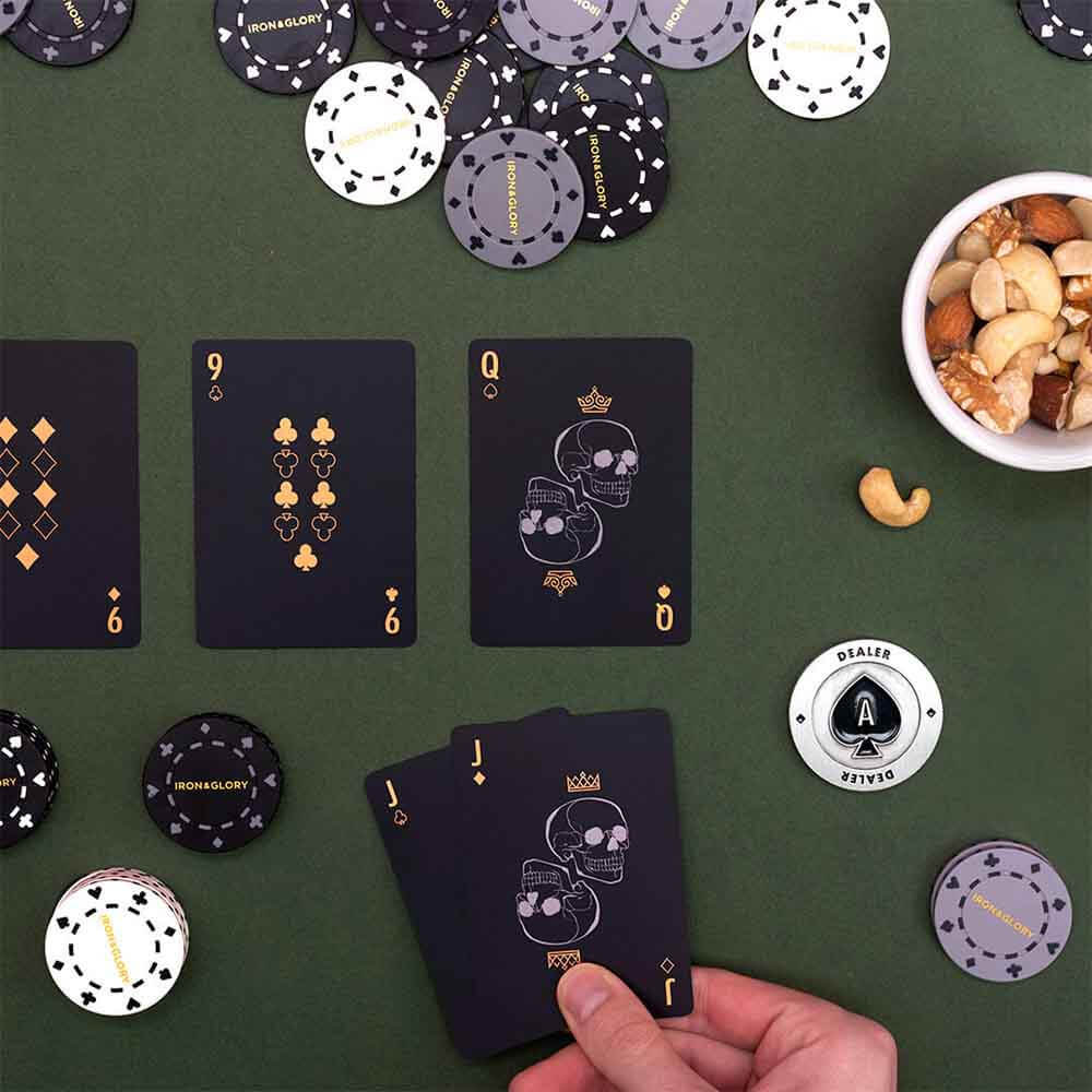 Set Poker Premium "Dead Man's Hand" - Poker Iron & Glory