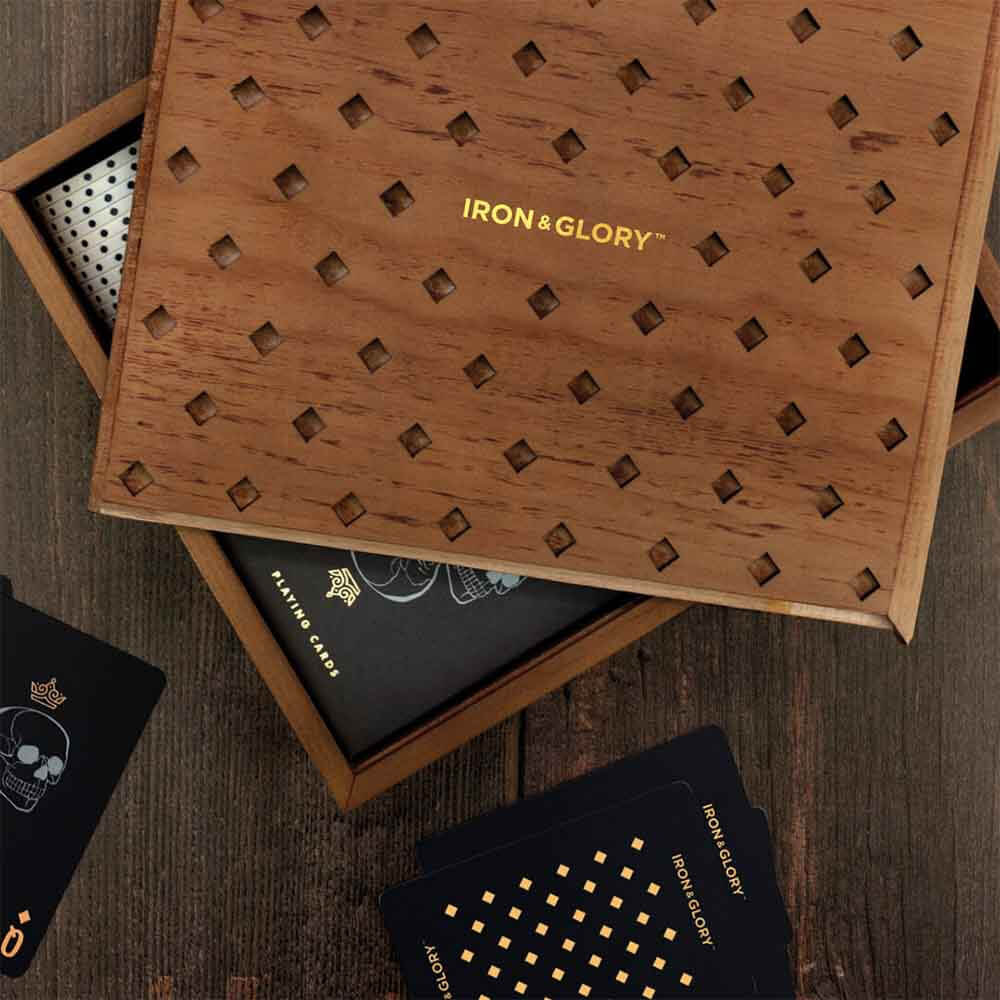 Set Poker Premium "Dead Man's Hand" - Poker Iron & Glory