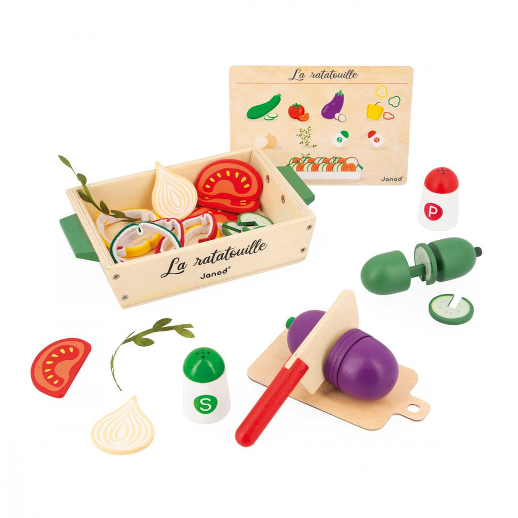 Set pour ratatouille, 32 accessoires multicolore
