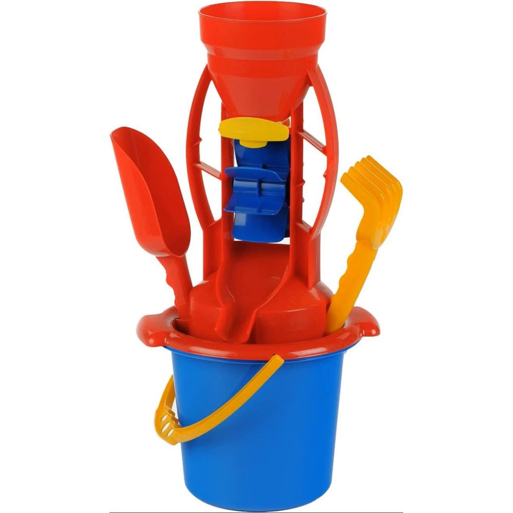 Set seau de plage 8 pièces multicolore