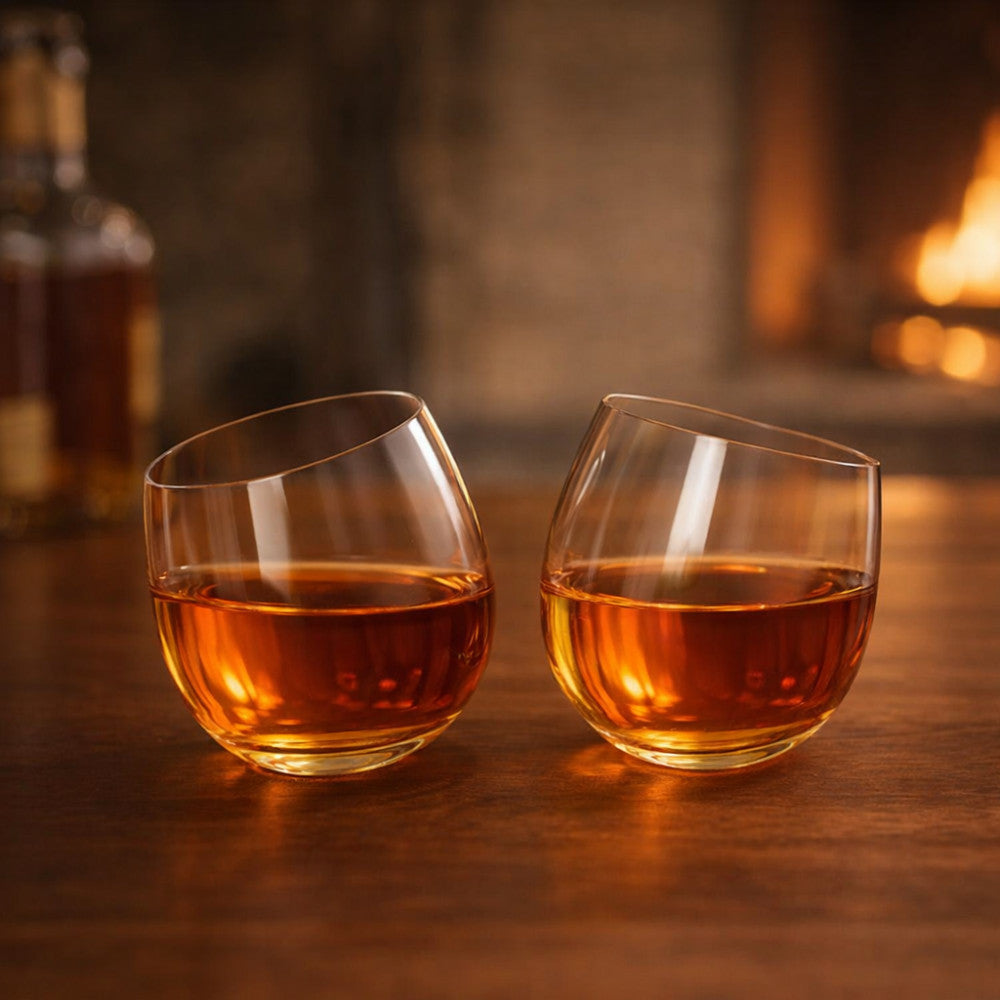 Set Verres à Whisky Rond (x2) - Whisky
