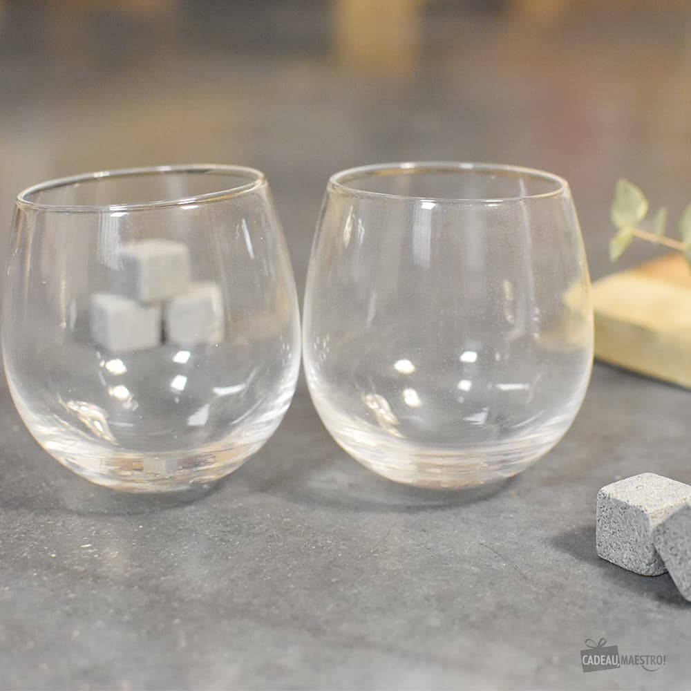 Set Verres à Whisky Rond (x2) - Whisky CadoMaestro