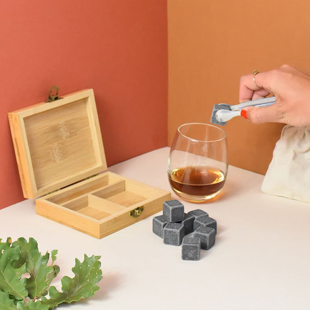 Set Whisky avec Boîte Bambou Meilleur Papa à Personnaliser - Coffret Whisky Personnalisé