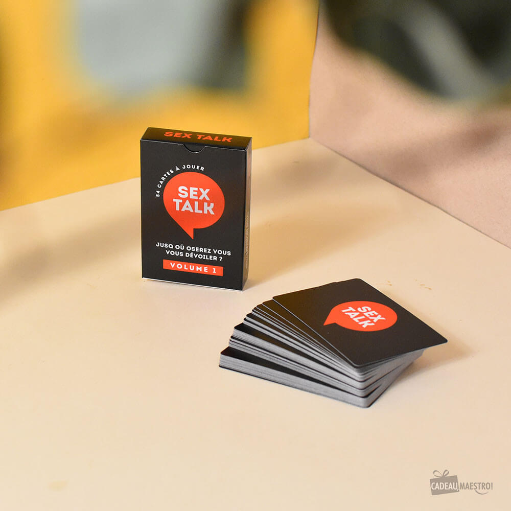 Jeu de Cartes Sex Talk Vol. 1 - Jeux de Couple CadoMaestro