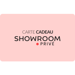 E-carte cadeau Showroomprivé