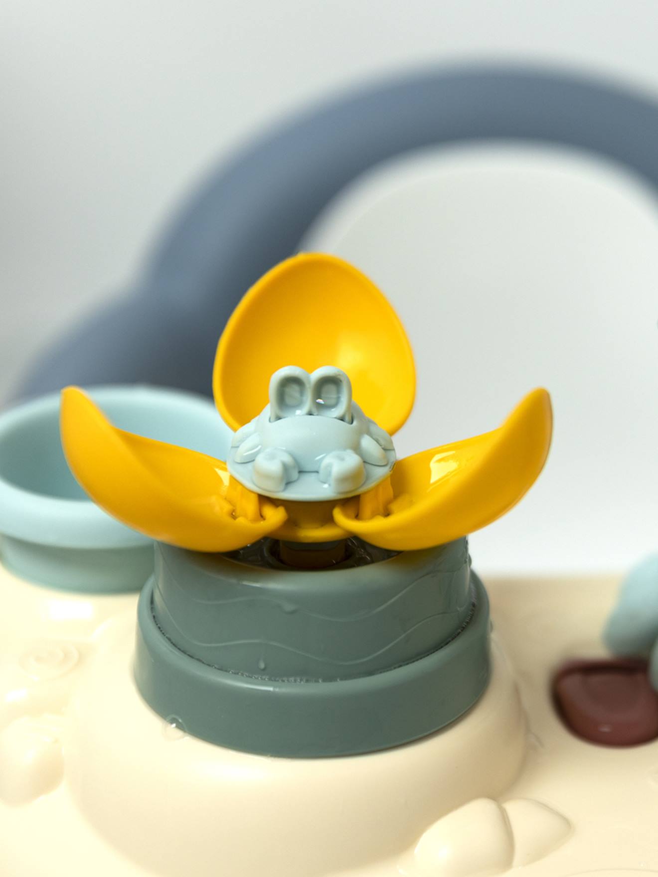 Siège de bain bébé bleu