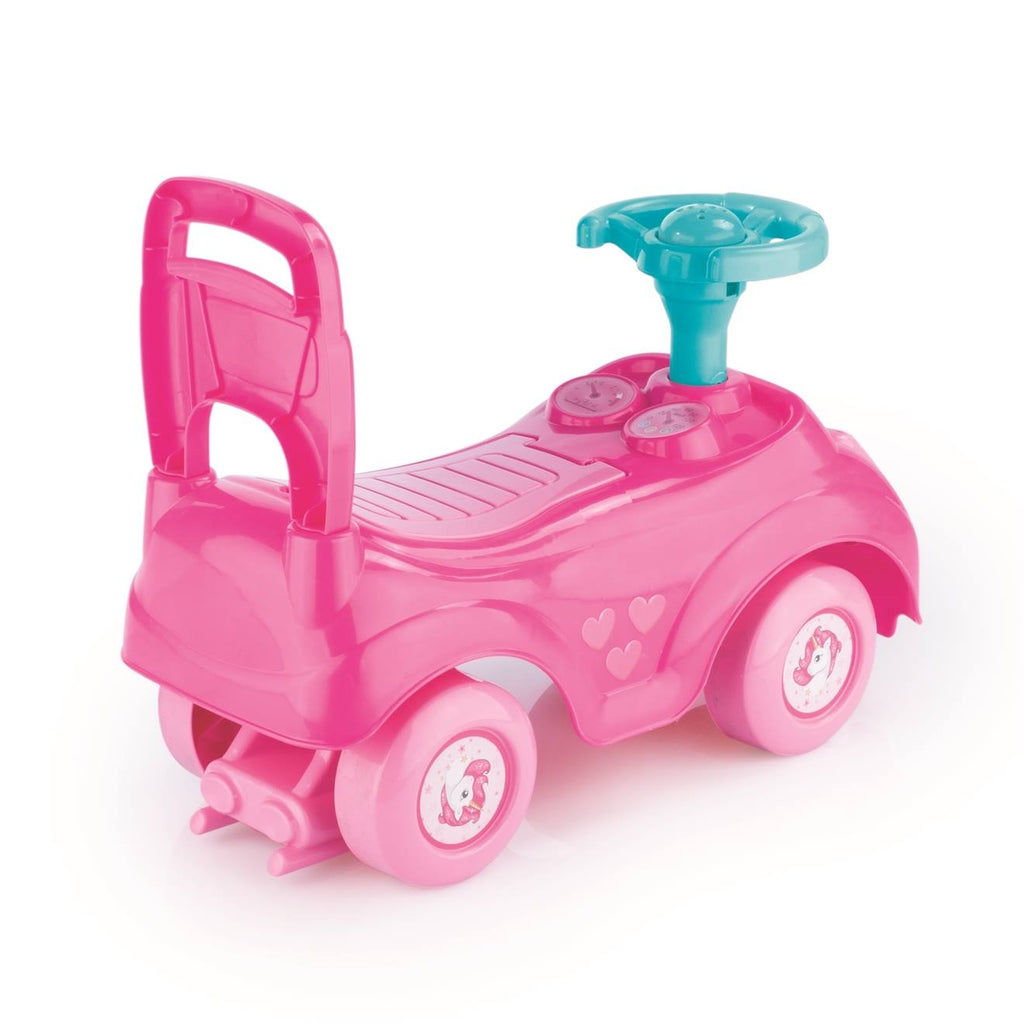 Sit'n ride - porteur à pousser pour bébé licorne rose