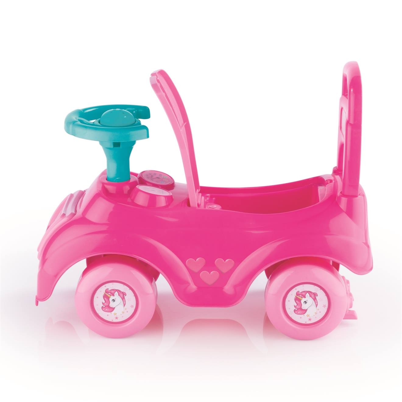 Sit'n ride - porteur à pousser pour bébé licorne rose