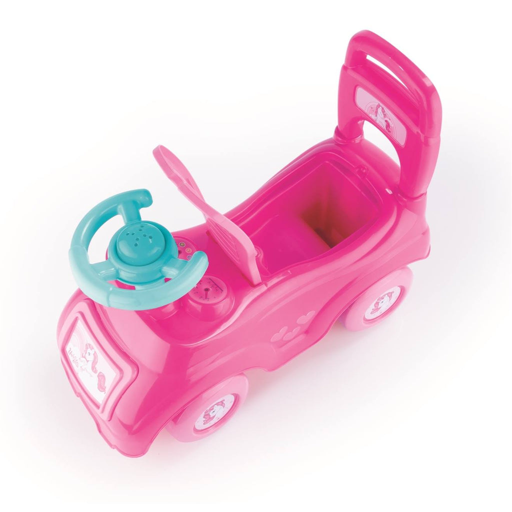 Sit'n ride - porteur à pousser pour bébé licorne rose