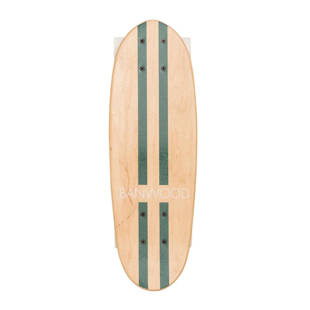 Skateboard en érable canadien pour enfants de 3 ans et plus vert