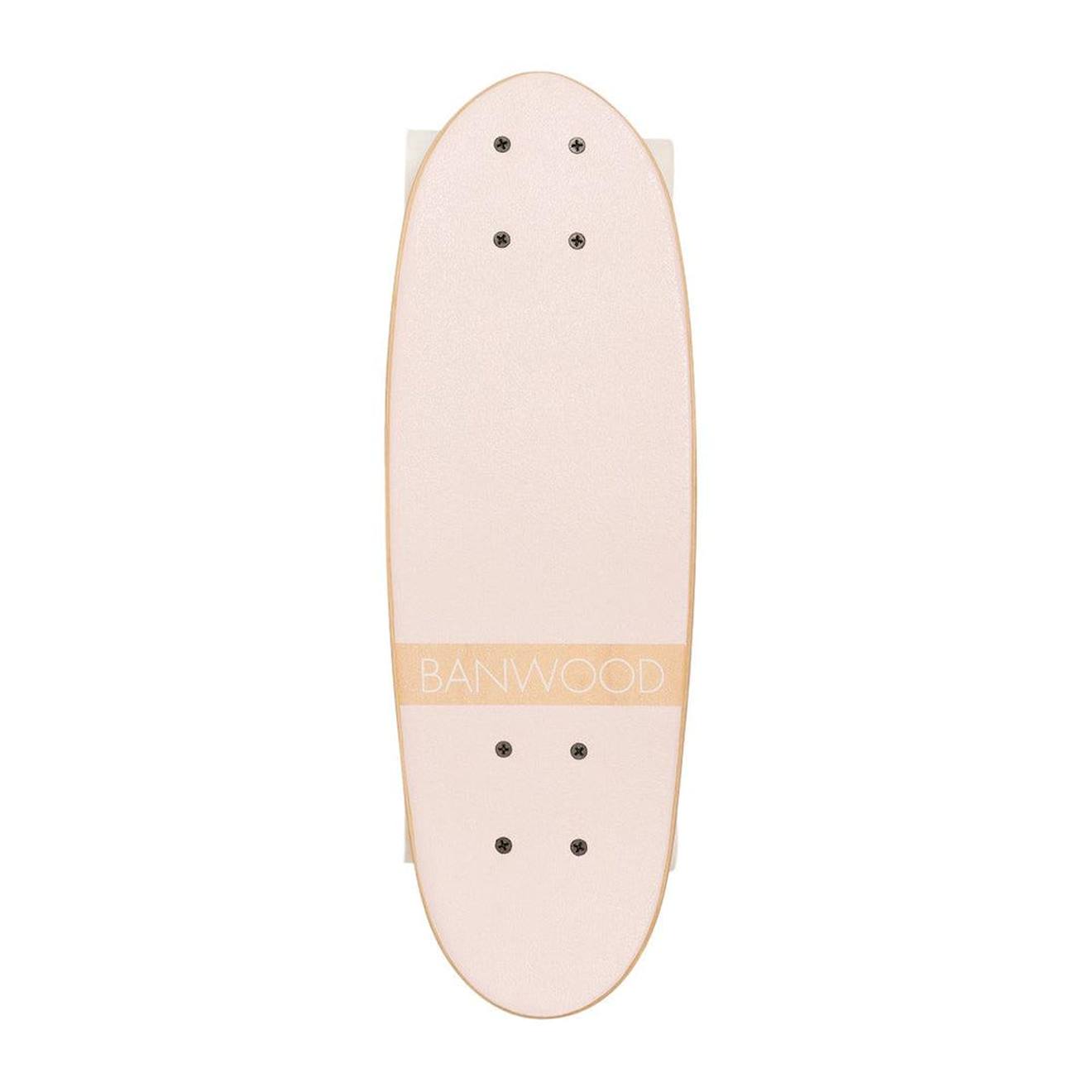 Skateboard en érable canadien pour enfants de 3 ans et plus rose