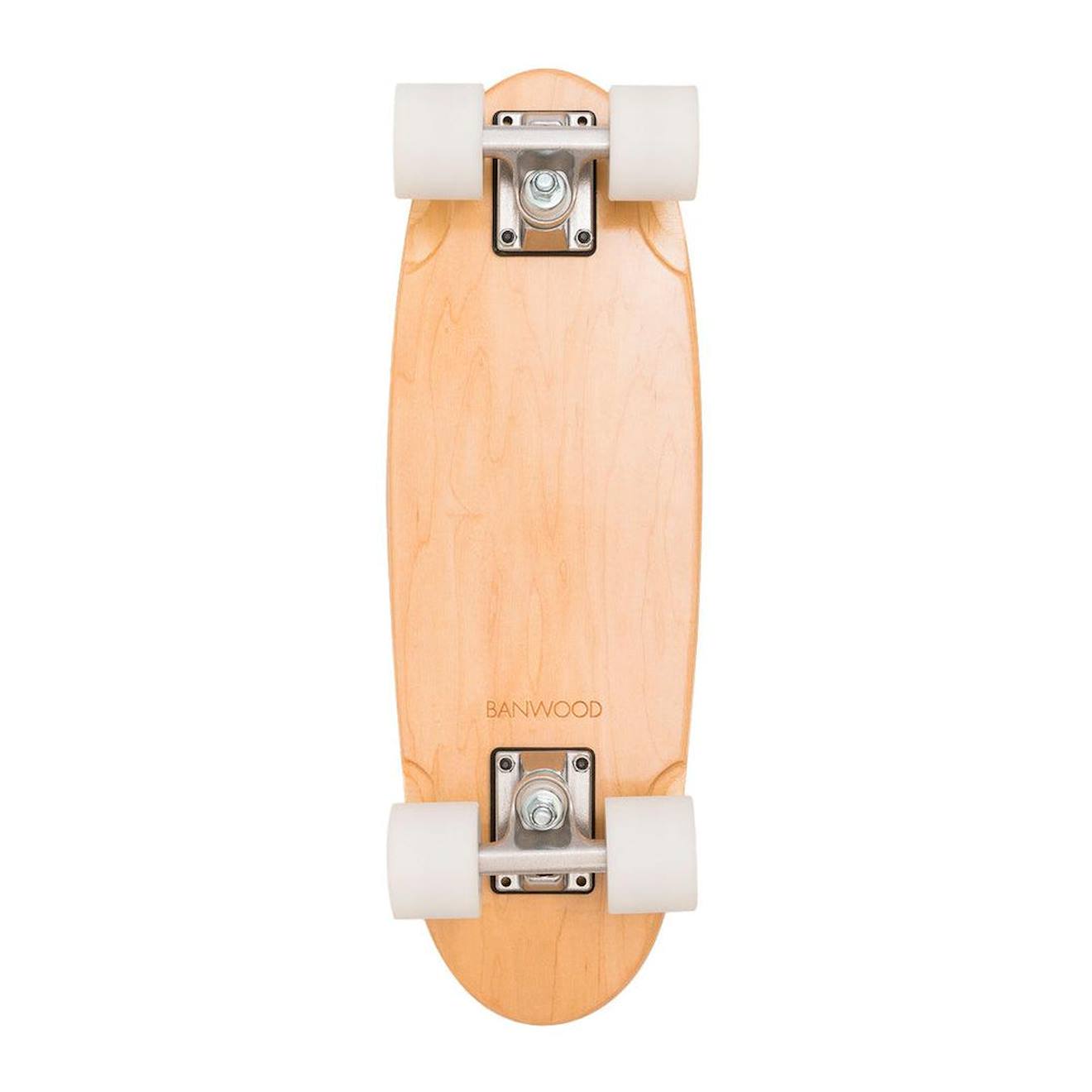 Skateboard en érable canadien pour enfants de 3 ans et plus rouge