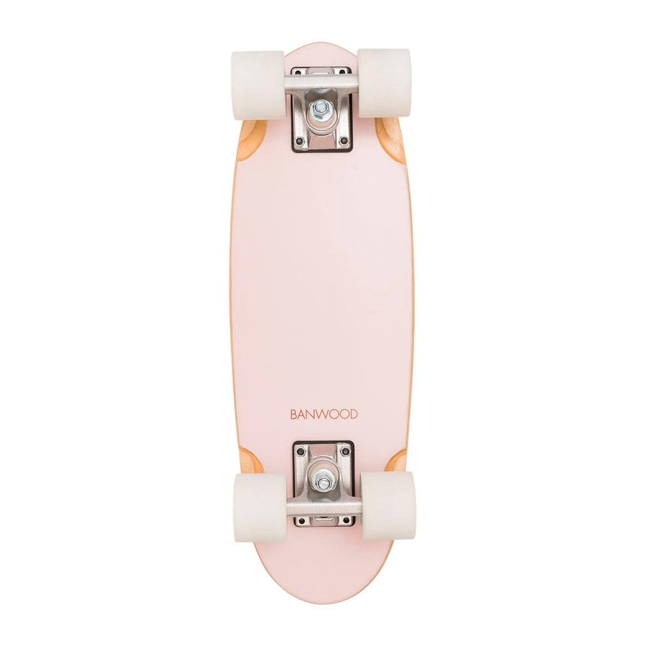 Skateboard en érable canadien pour enfants de 3 ans et plus rose