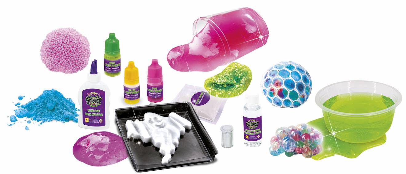 Slime de la nuit (phosphorescent) multicolore