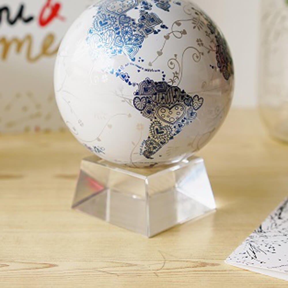 Socle Cristal pour Globe Mova - Globe Terrestre Original Mova