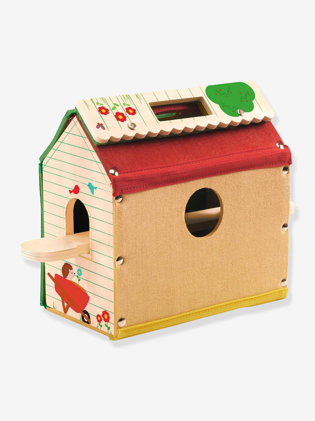 Softi farm fermé en bois - multicolore