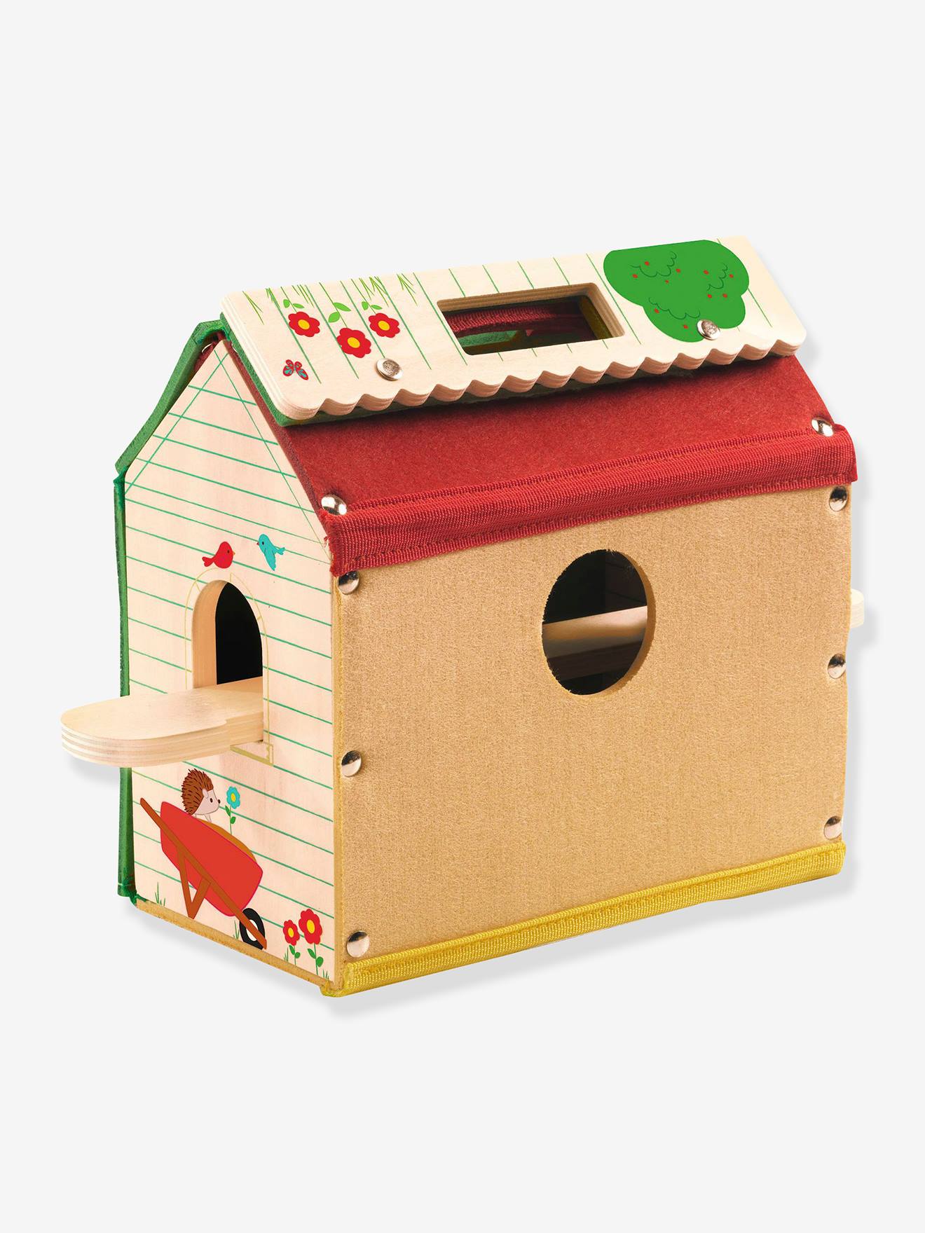 Softi farm fermé en bois - multicolore