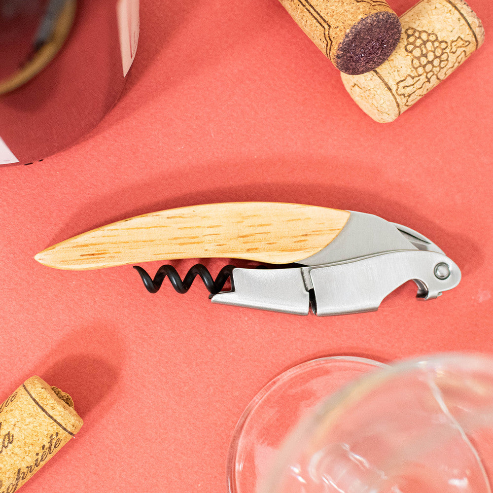 Sommelier en Bois - Tire-Bouchon Original CadoMaestro