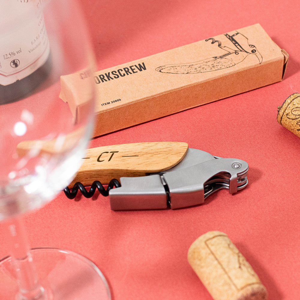 Sommelier Initiales à Personnaliser - Sommelier à Personnaliser