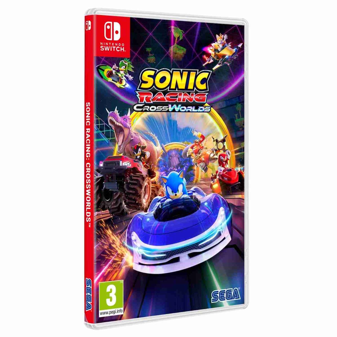 Sonic racing crossworlds switch multicolore