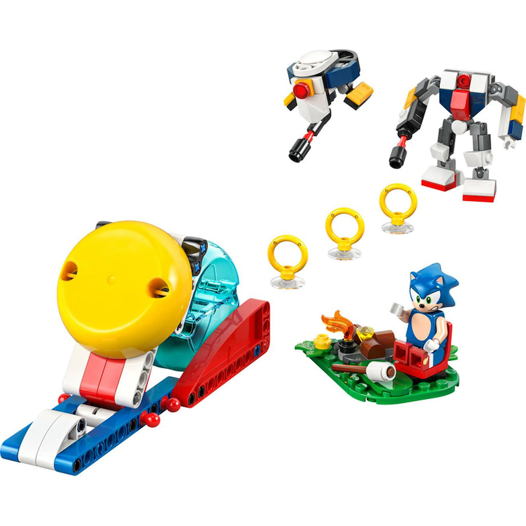 Sonic the hedgehog conflit au feu de camp - 77001 multicolore