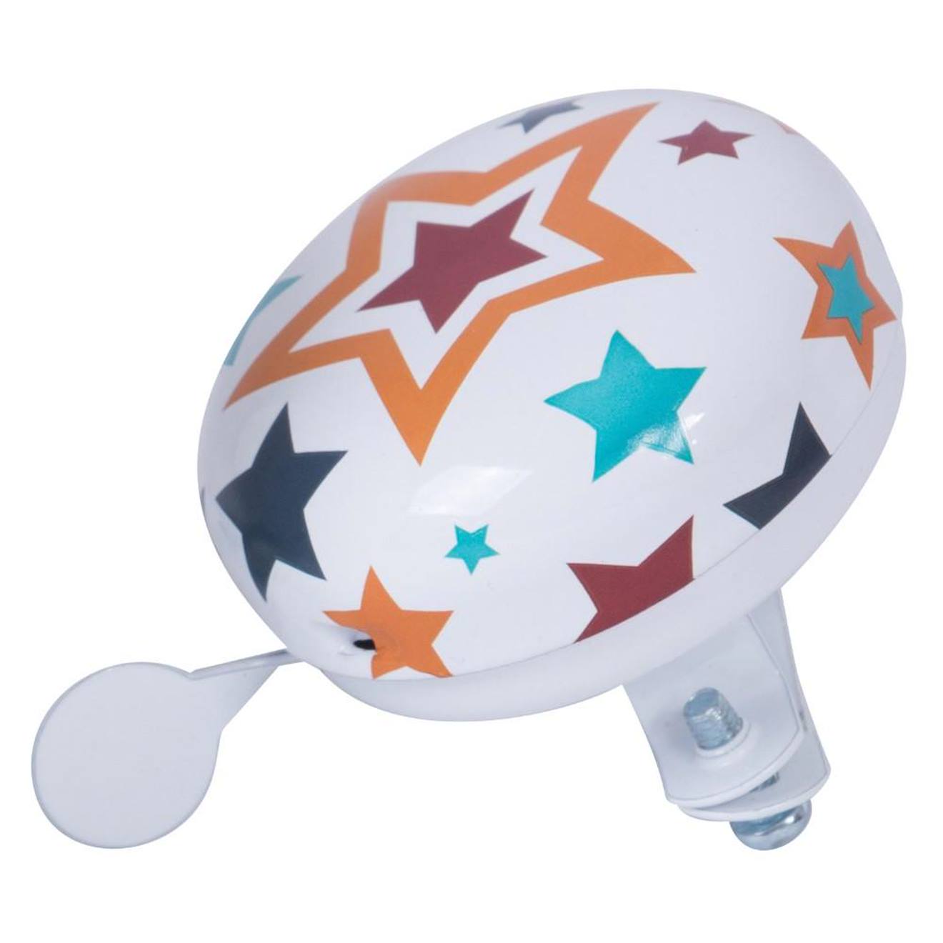 Sonnette vélo stars blanc