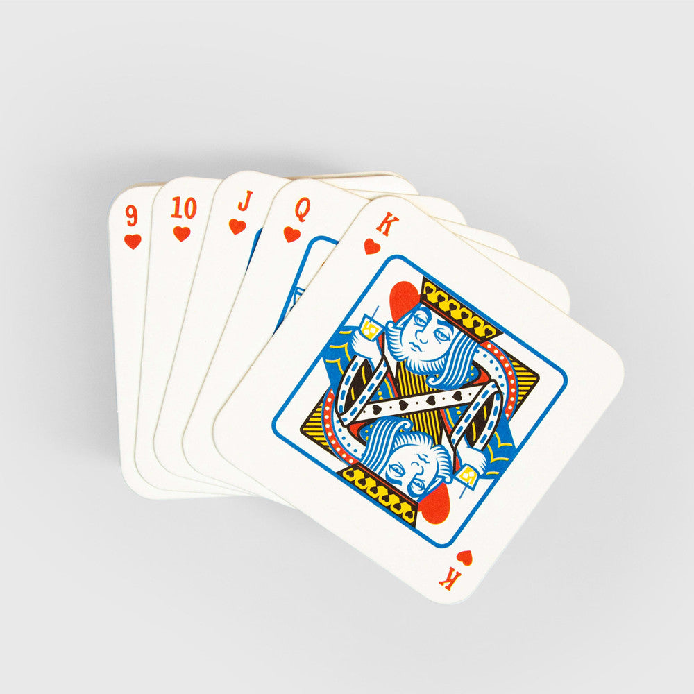 Sous-Verres Cartes de Poker - Poker