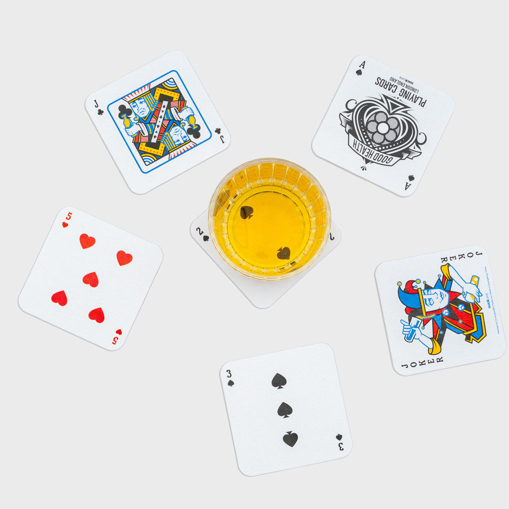 Sous-Verres Cartes de Poker - Poker