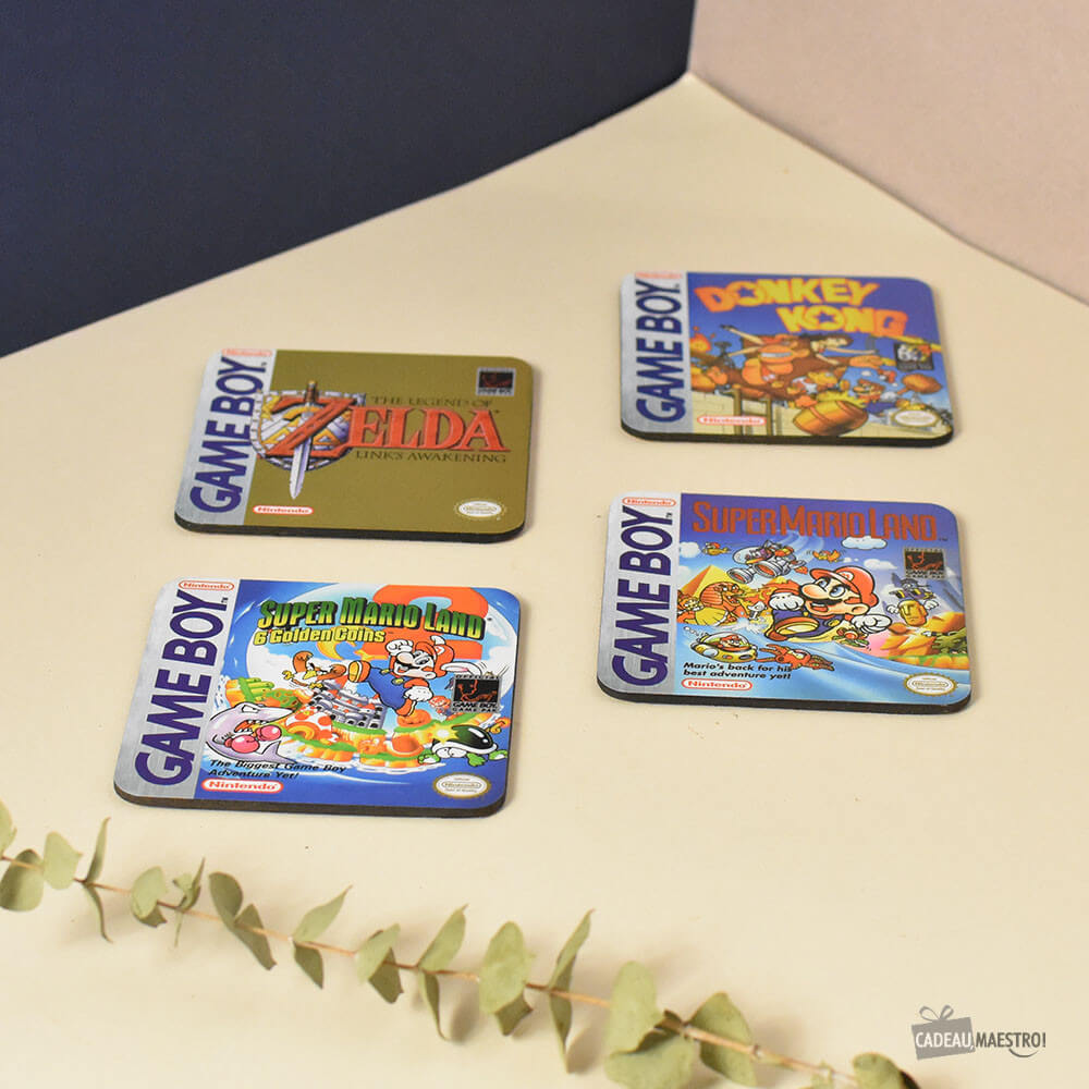 Sous-Verres Nintendo Gameboy - Sous-Verre Original