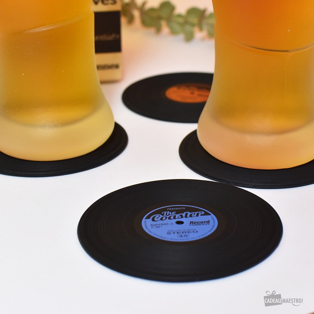 Sous-Verres Vinyles (x4) - Sous-Verre Original CadoMaestro