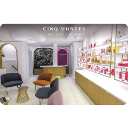 E-carte cadeau Spa Cinq Mondes Paris Opéra