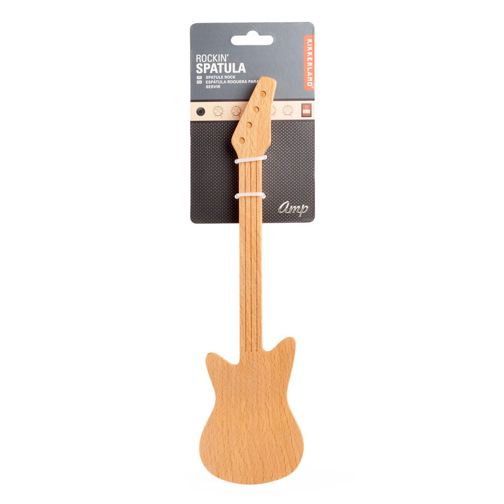 Spatule en Bois Guitare - Ustensiles de Cuisine