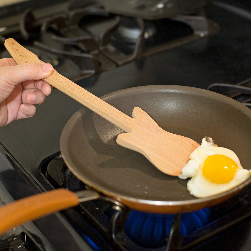 Spatule en Bois Guitare - Ustensiles de Cuisine