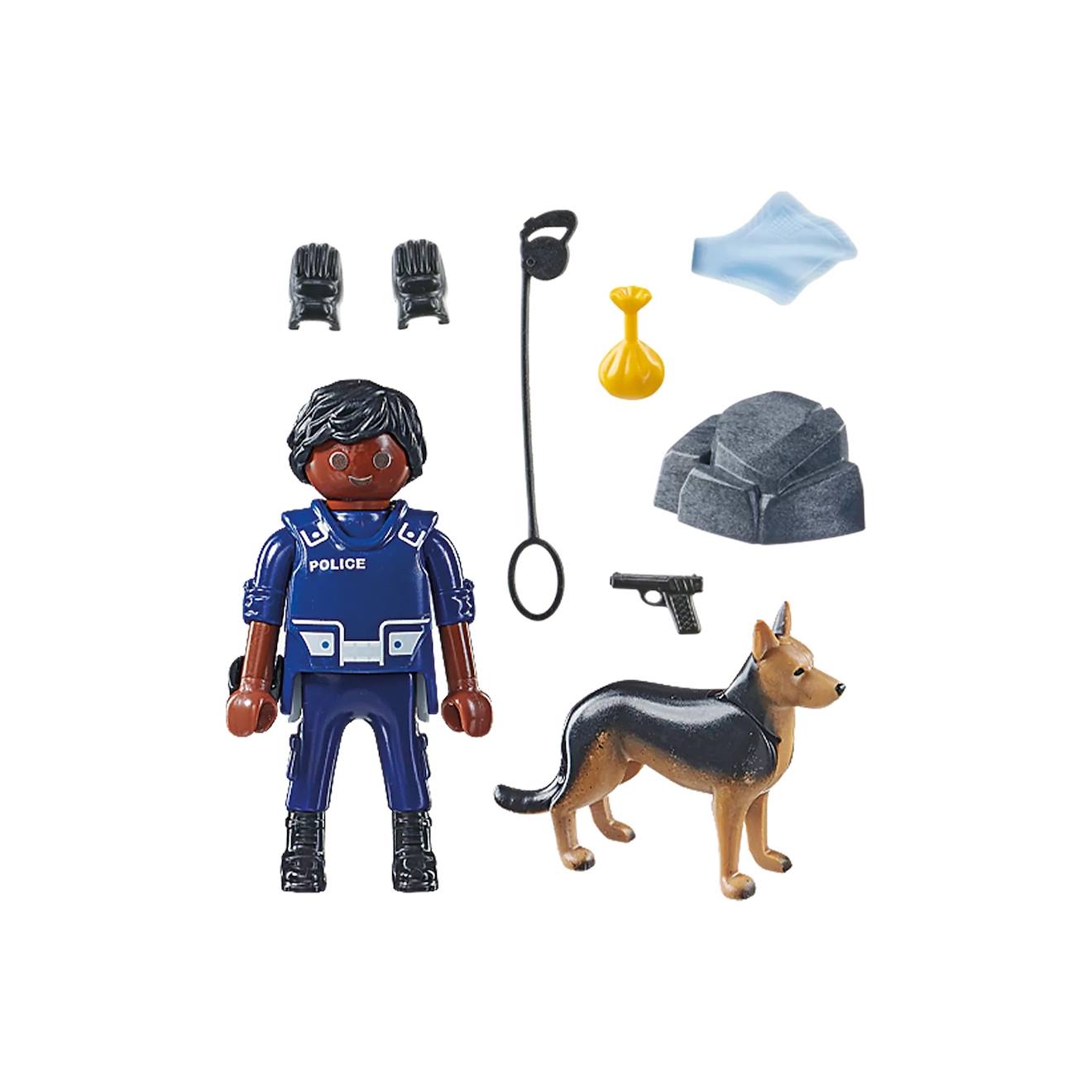 Spécial plus policier avec chien de recherche 71162 multicolore
