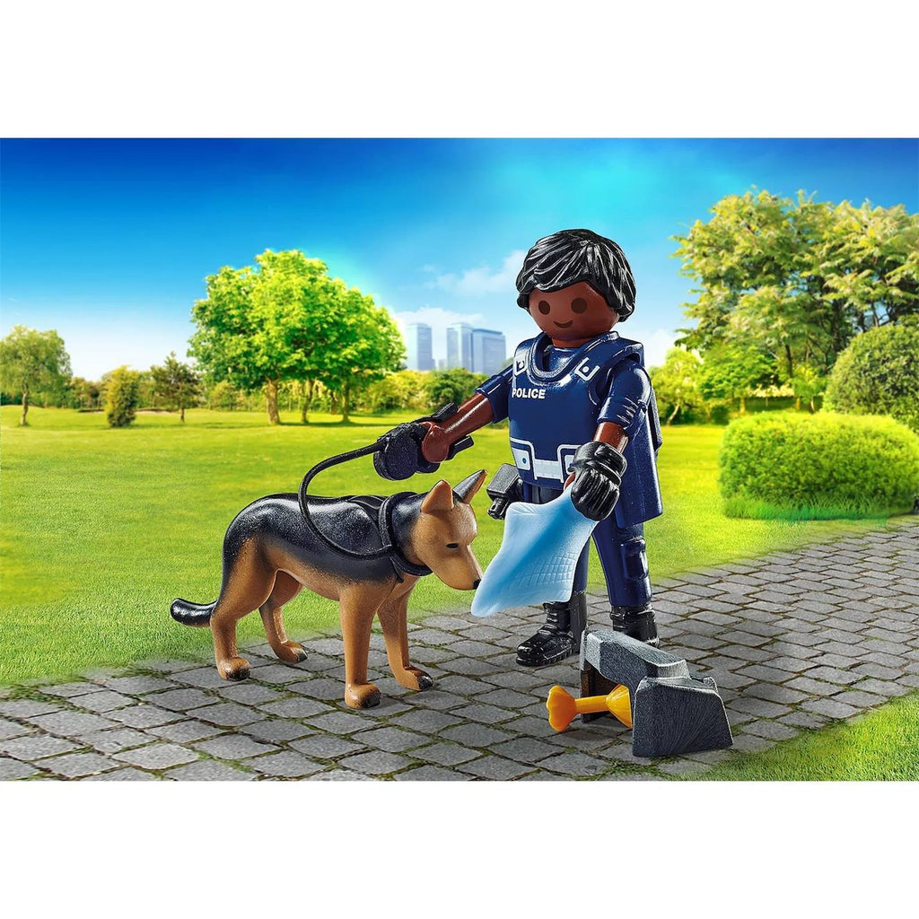 Spécial plus policier avec chien de recherche 71162 multicolore