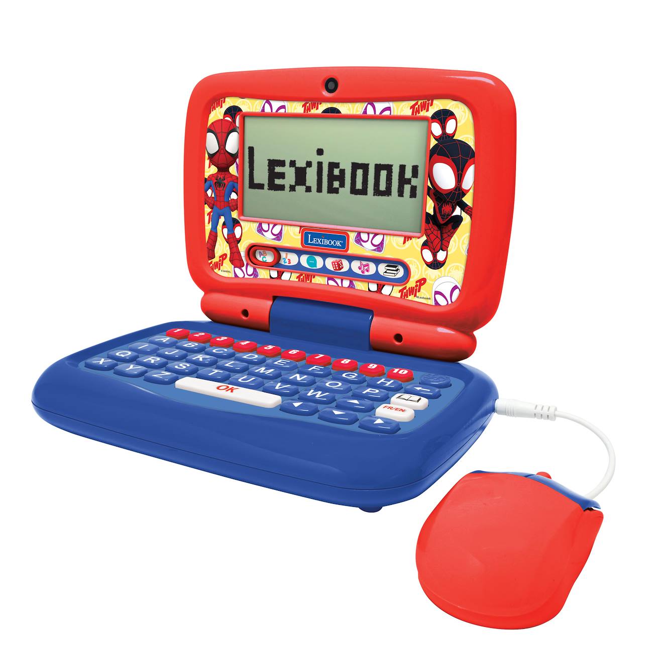 Spidey ordinateur portable éducatif parlant bilingue – 40 activités en français et anglais multicolore