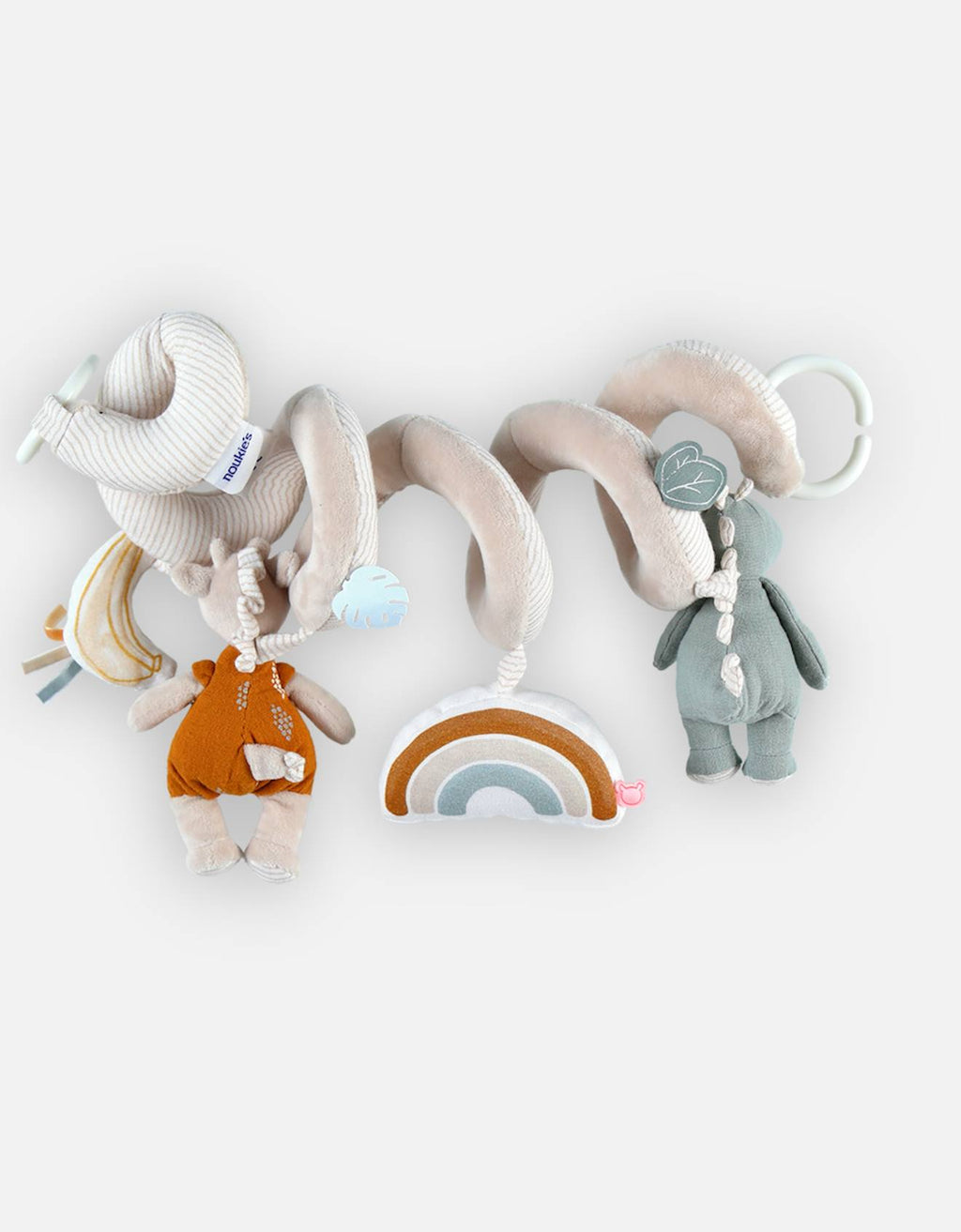 Spirale d'activités tso en veloudoux beige
