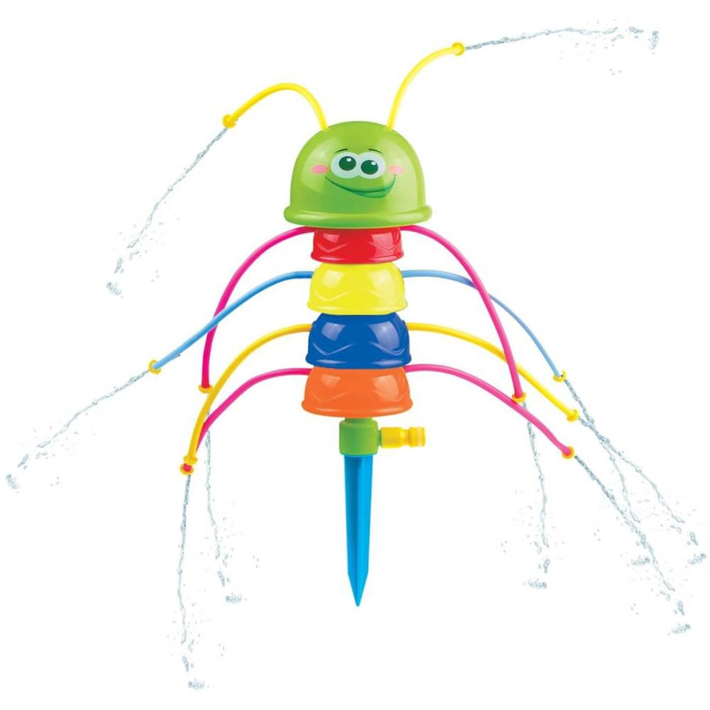 Splash & fun arroseur à eau chenille multicolore