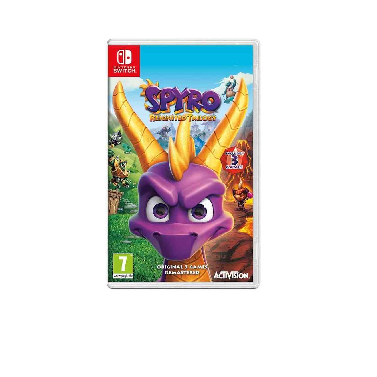 Spyro reignited trilogy switch multicolore