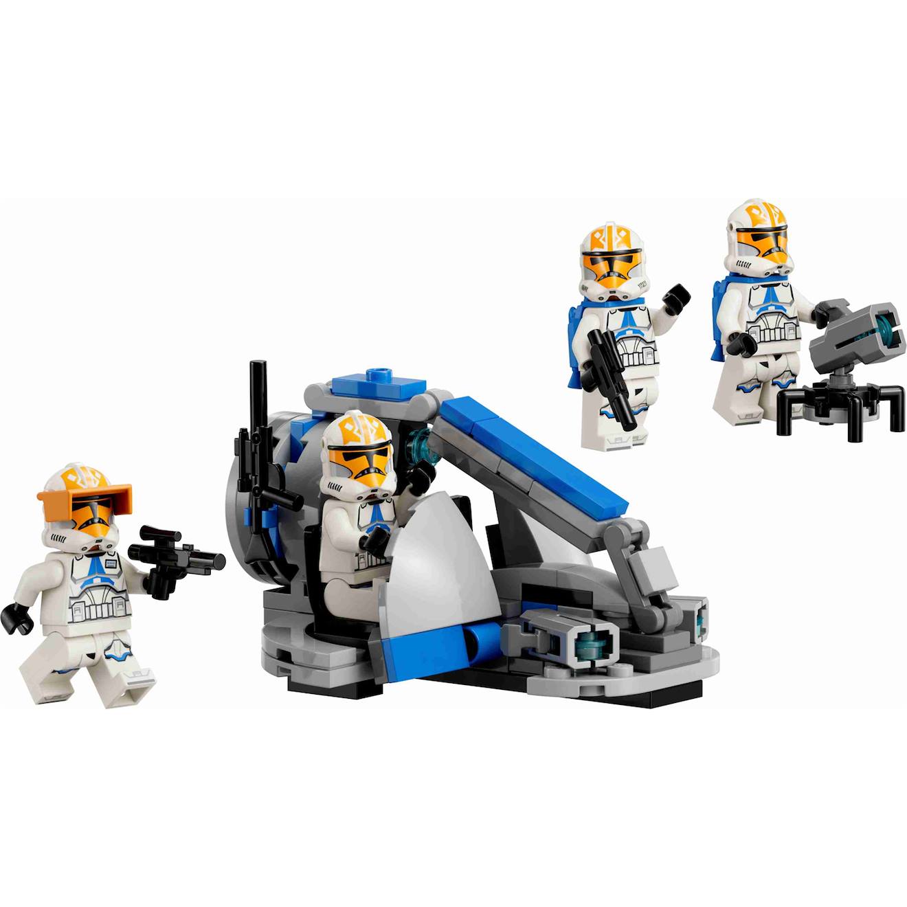 Star Wars pack de combat des clone troopers™ de la 332e compagnie d'ahsoka 75359 multicolore