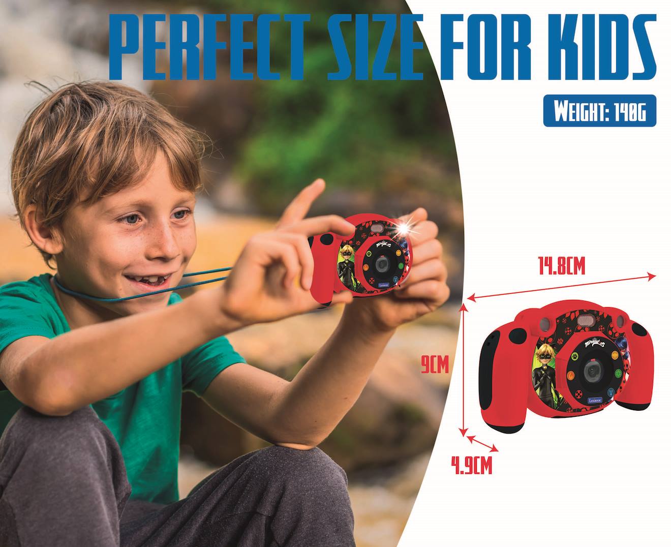 Starcam appareil photo numérique HD miraculous multicolore